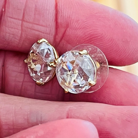 Kate Spade Crystal Studs Pierced Earrings - Picture 4 of 7